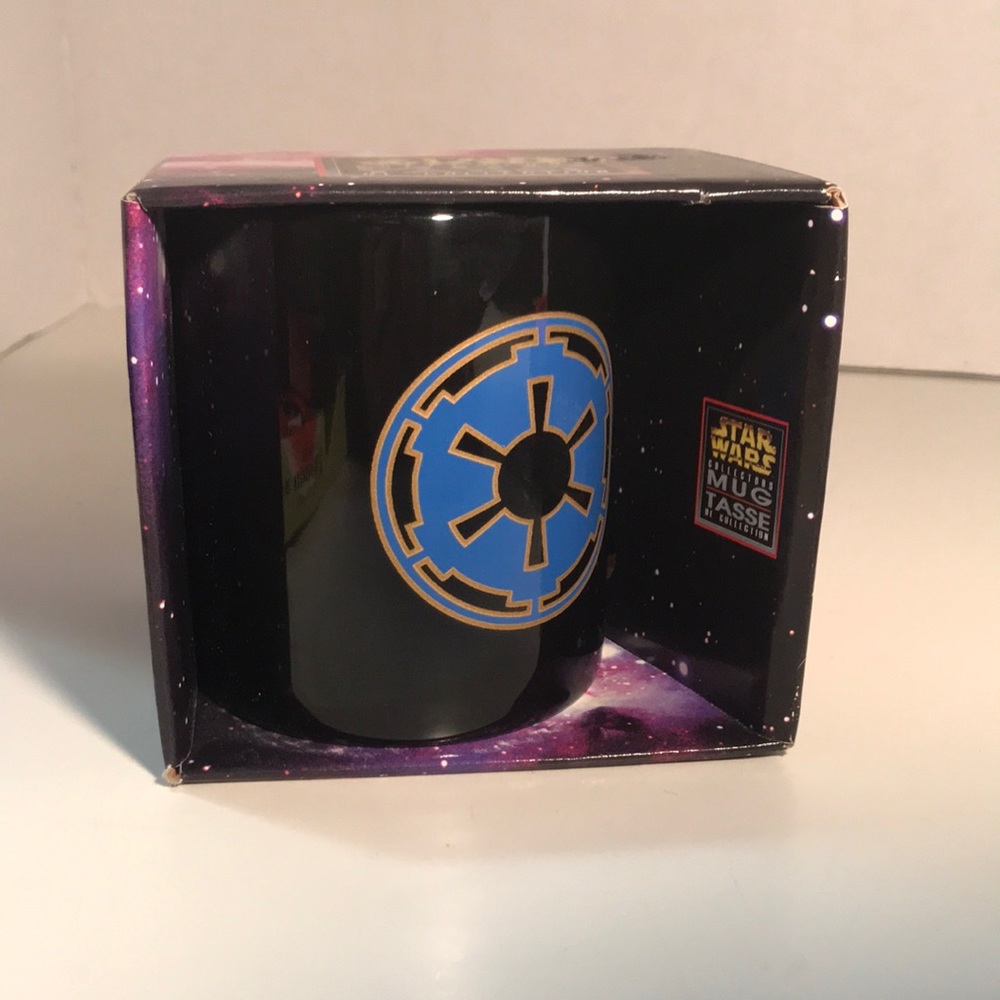 Star Wars Imperial Logo Mug 1997 NIB